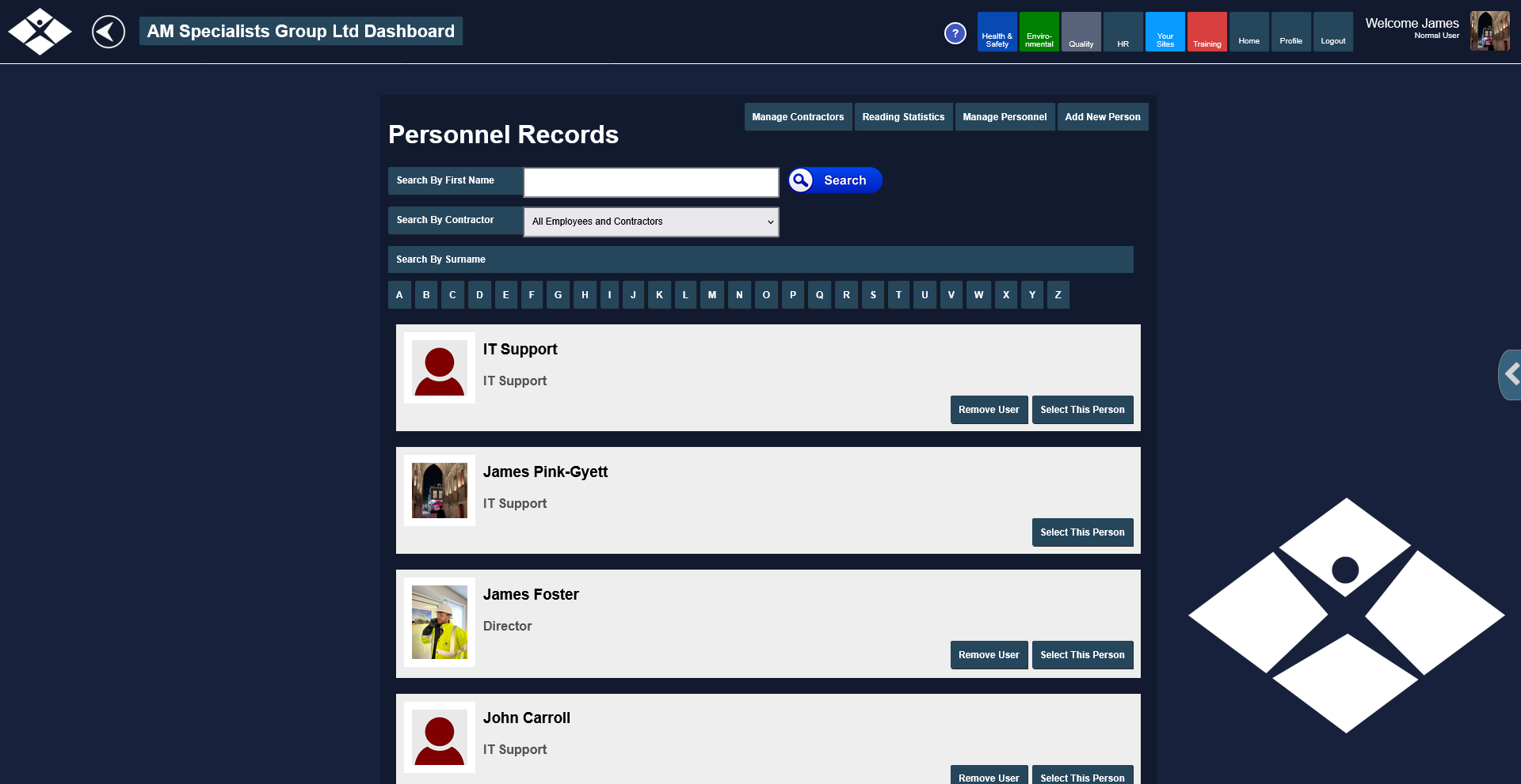 Personnel